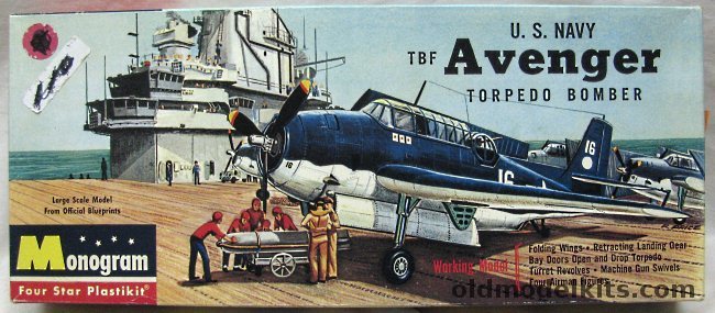 Monogram 1/48 Grumman TBF Avenger, PA31-149 plastic model kit